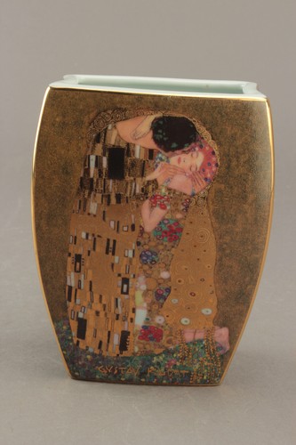 Goebel vase gustav klimt der - goebel,