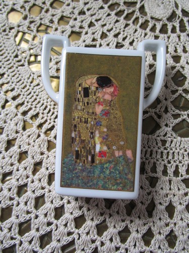 Goebel miniatur porzellan vase - goebel,