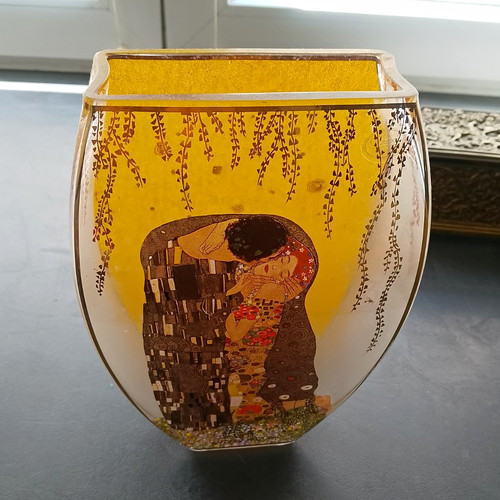 Goebel artis orbis glasvase - orbis,