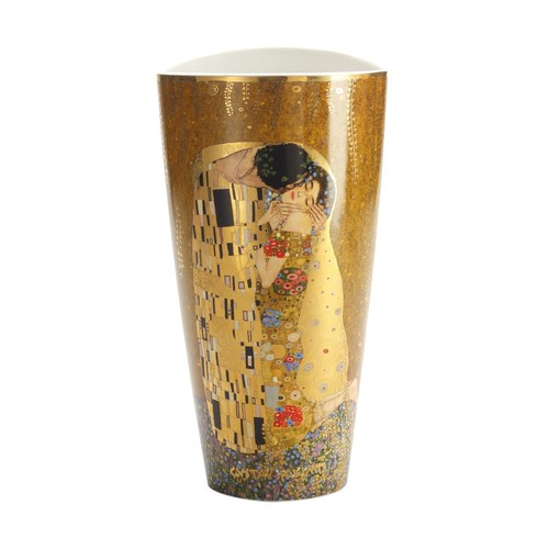 Gustav klimt porzellanvase der - porzellanvase,